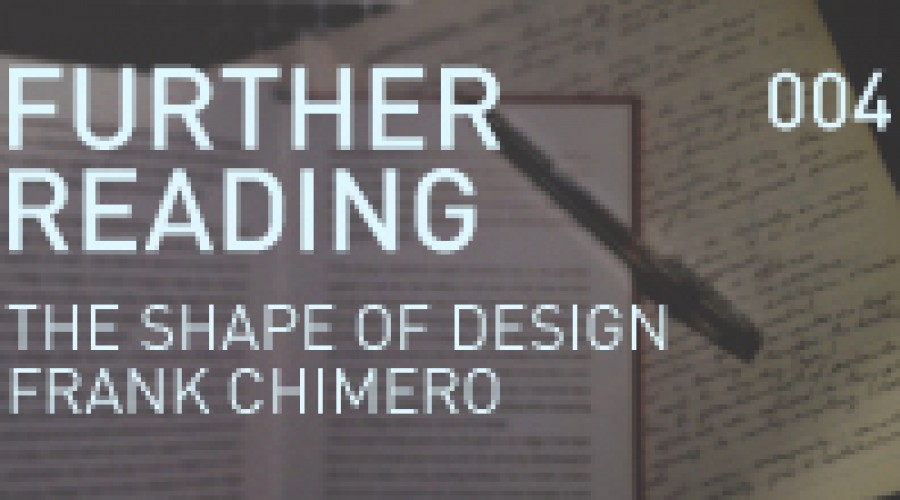 FURTHER READING – The Shape of Design