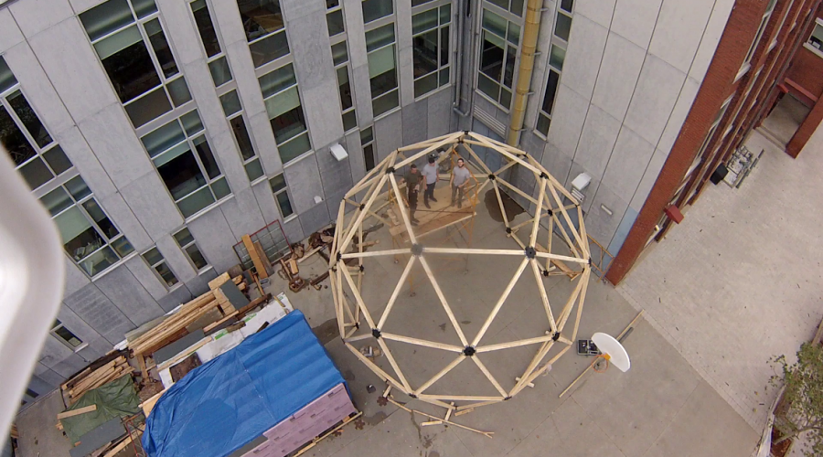 PLANETERRAEUM: F_RMlab at Nuit Blanche 2014