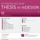 On Laying Out your Thesis in InDesign