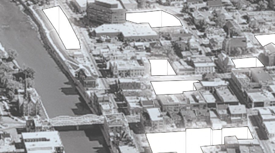 THESIS: Galt Agora: Vision for a Pedestrian Fabric in the City of Cambridge