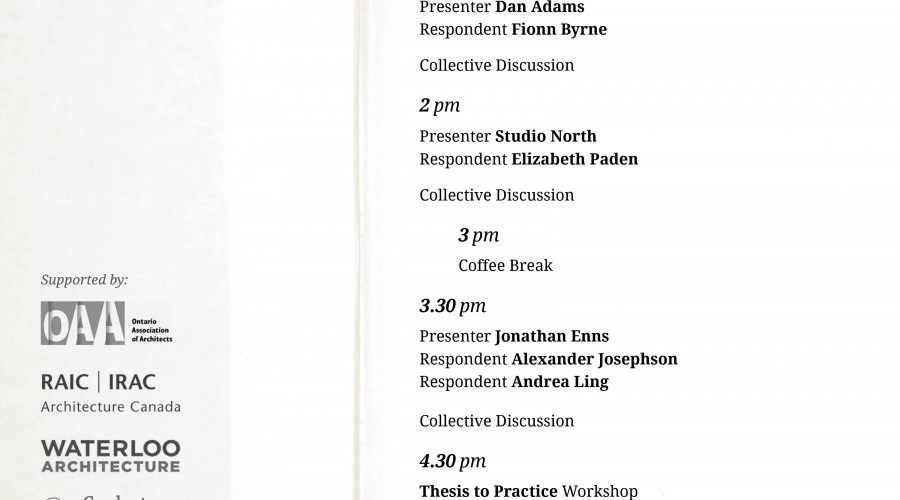 Re:POST Symposium 2015 | Thesis to Practice