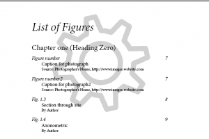 Save us from the list of figures! Automating thesis drugery with InDesign