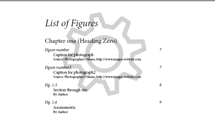 Save us from the list of figures! Automating thesis drugery with InDesign