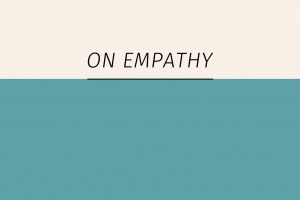 On Empathy Conversation III: COVID-19 & the Loss of Studio with Andrew Levitt